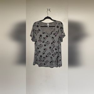 Disney Minnie Mouse Short Sleeve Shirt Size XL